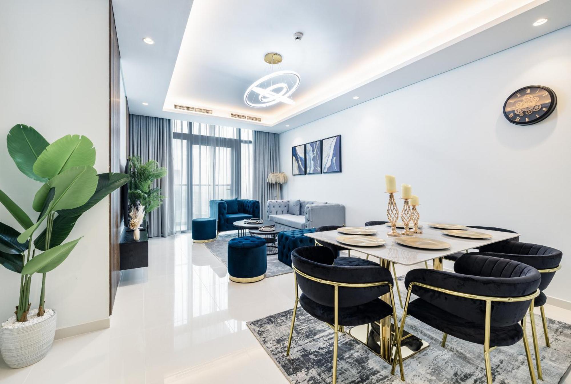 Aliving Luxe 2Br With Burj Khalifa View Infinity Pool Midtown-4704 Apartment Dubai Exterior photo